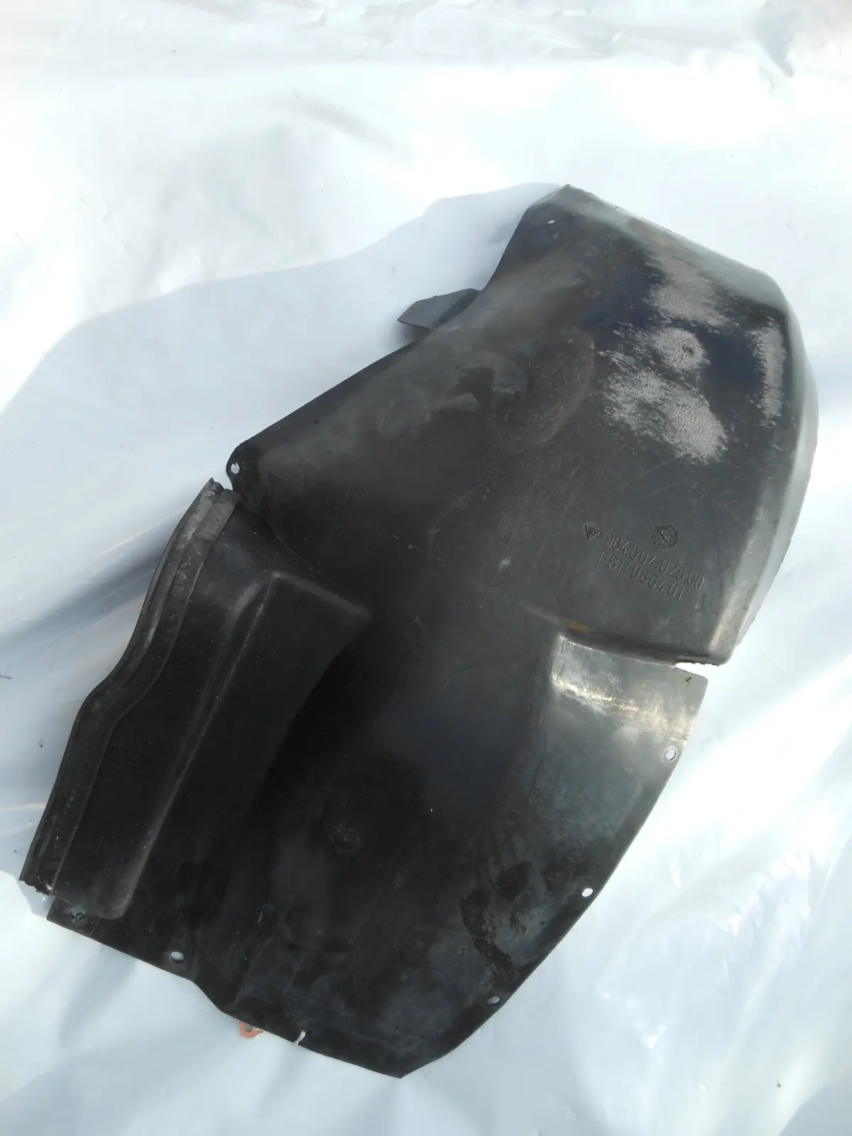 964 Wheel Housing Cover Front Left Front Section 964.504.125.00 - 964.504.025.00 1