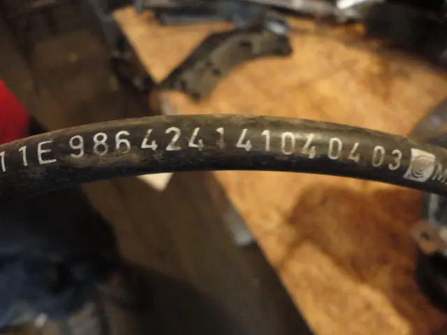 986 Boxster Emergency Brake Cable Ask About Discount Shipping! - 986.424.141.04 1