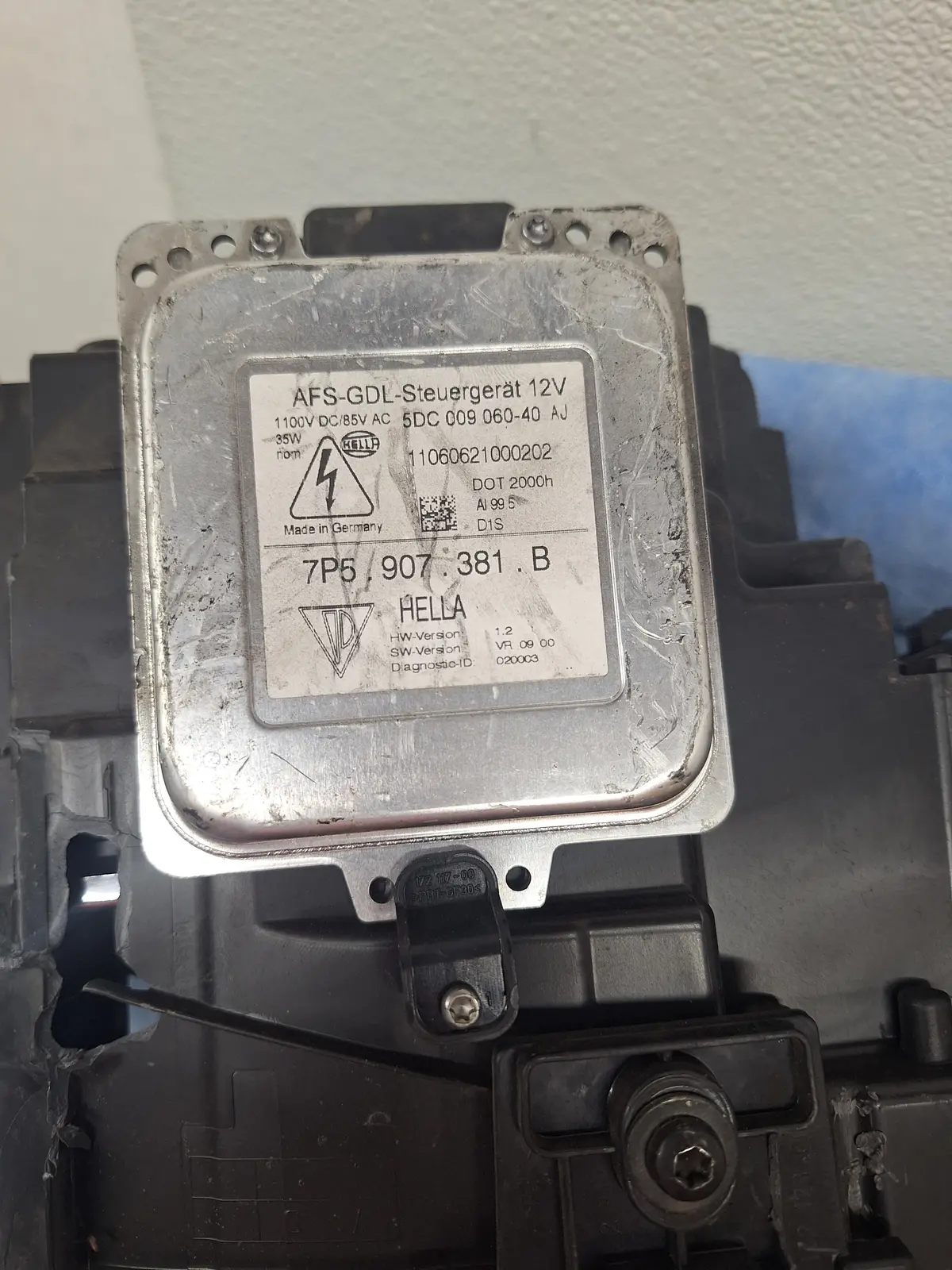 Porsche Cayenne 958 92A Xenon Ballast Hella 2011 - 7P5.907.381.B 1