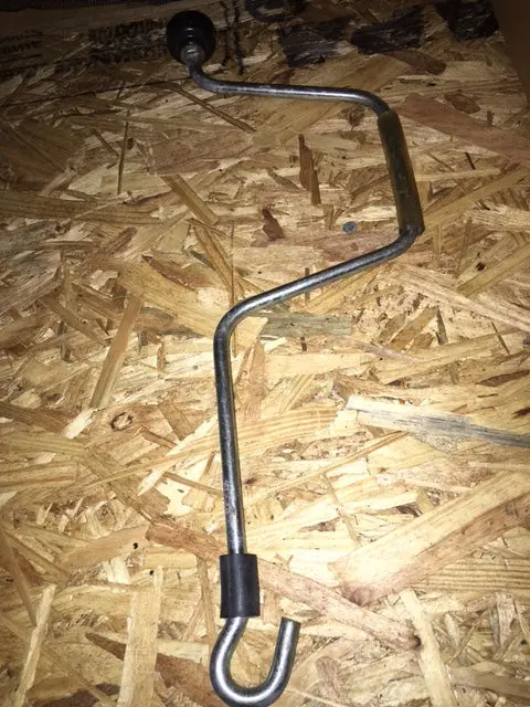 Porsche Jack Handle J Hook - 1