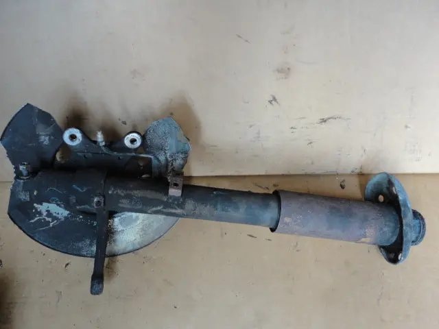 911 Front Right Carrera Boge Strut Passenger Sleeve, Mount, Plate, Rusty, Burned  86+ - 911.341.042.04 1