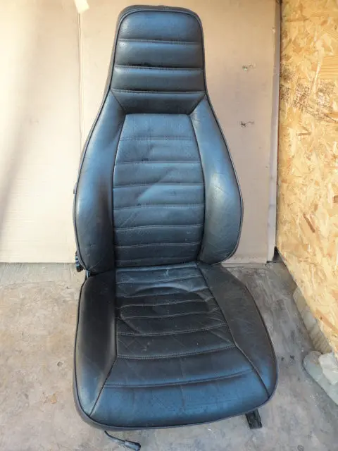 911 Sc Seat Right Black Dial Back Manual - 1