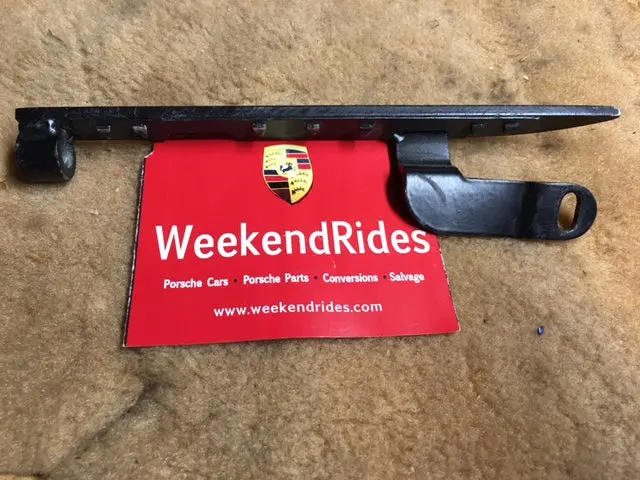 911 Cabriolet Top Adjustment Metal Strip Affixed To Canvass - 1