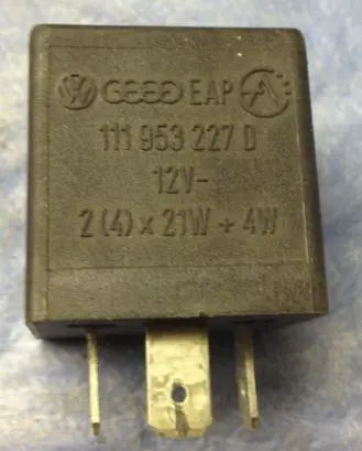 911 Flasher Hazard Relay 111 953 227D  84-94 - 111953227D 1