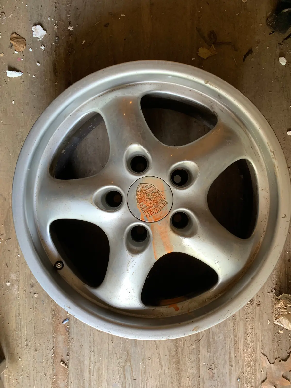 993 Cup Wheel 7X7.5 Et23 Italy Needs Refinishing - 1