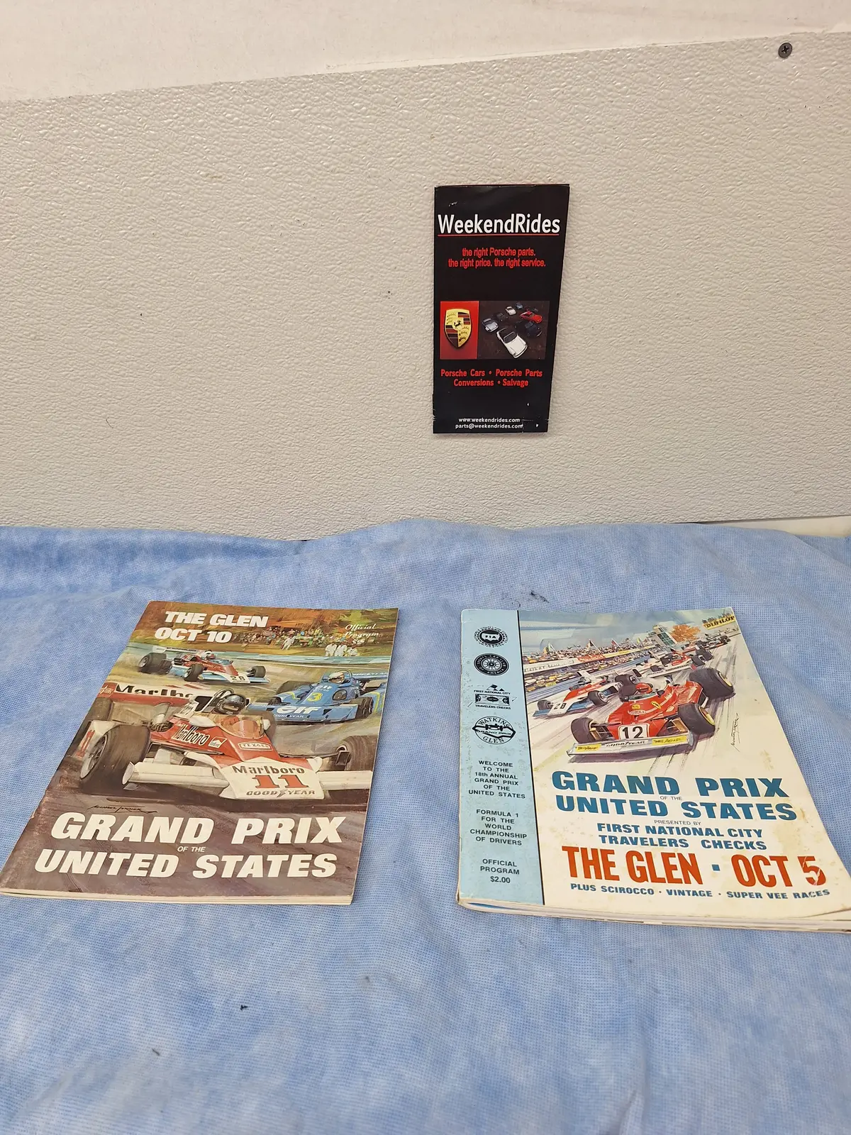 Watkins Glen Grand Prix Program F1  1975 / 1976 1