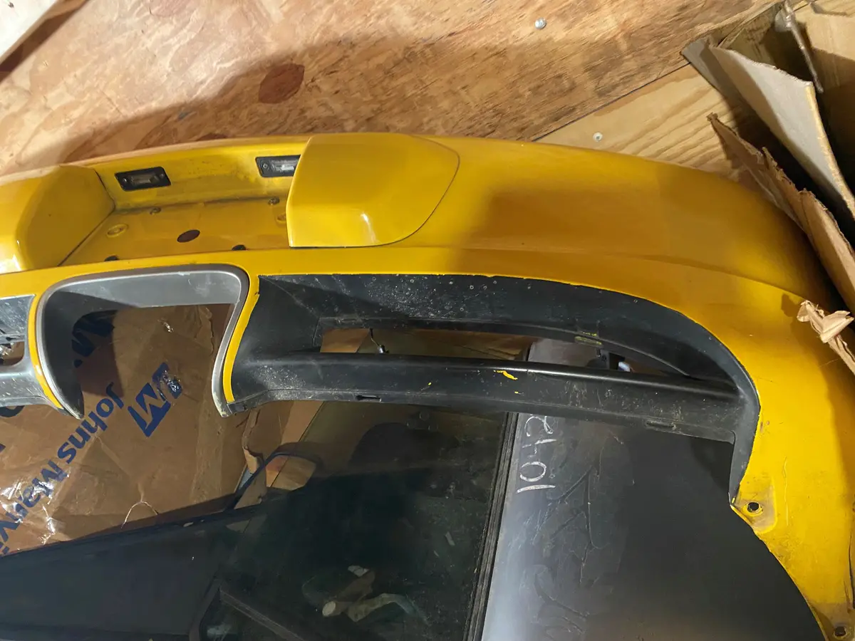 Cayman S Rear Bumper Yellow 2006 Additional Oversize Shipping Applies 1