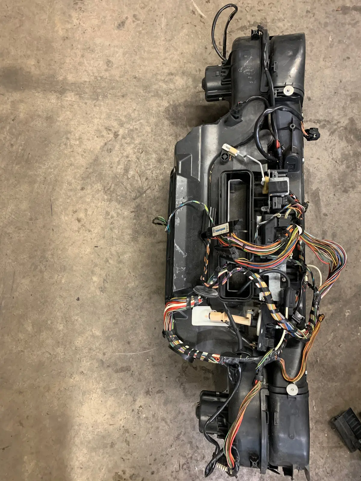 993 Ventilation Unit Assembly Complete With Servos Blowers Ac Evaporator Wiring - 993.572.901.00 1