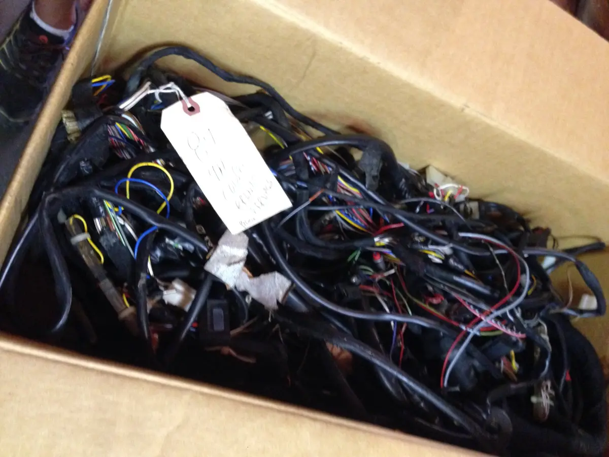 911 Front Wiring Harness Coupe 1987 With Fuse Block Nice - 1