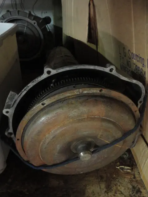 964 Transaxle Transmission Core 1991 With Torque Converter 100K Mi Stuck In Gear - 1