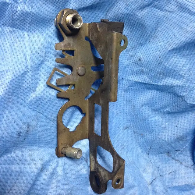 964 Fuel Injector Wire Support Bracket With Tab Washer 1