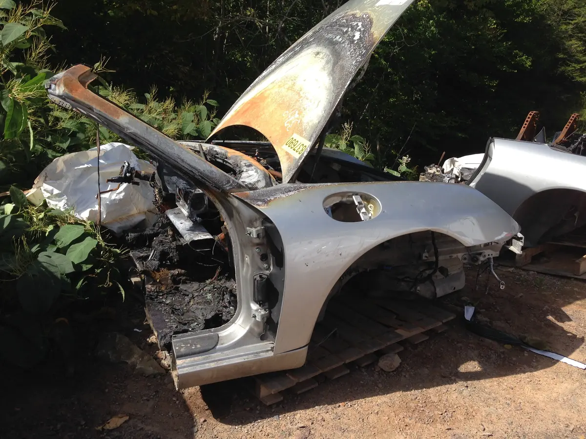 996 Front Clip Cabriolet Silver 1999 - 1