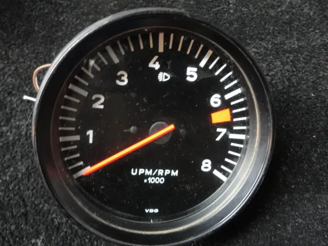 911 Tachometer Upm/Rpm Euro 1977 - 1