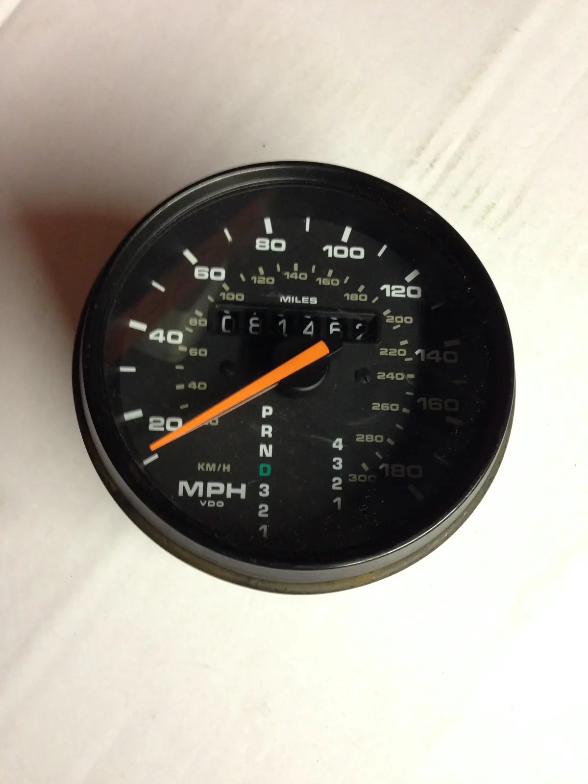 964 Speedometer 1989-94 Tiptronic 81,462 Mi 180Mph/300Km 1