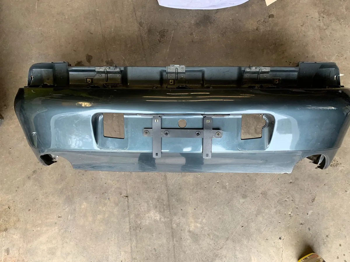 993 Rear Bumper Cover 993.505.411.01Aventure Green, Has Some Wear 1996 Oversize Shipping Applies - 993.505.411.01 1