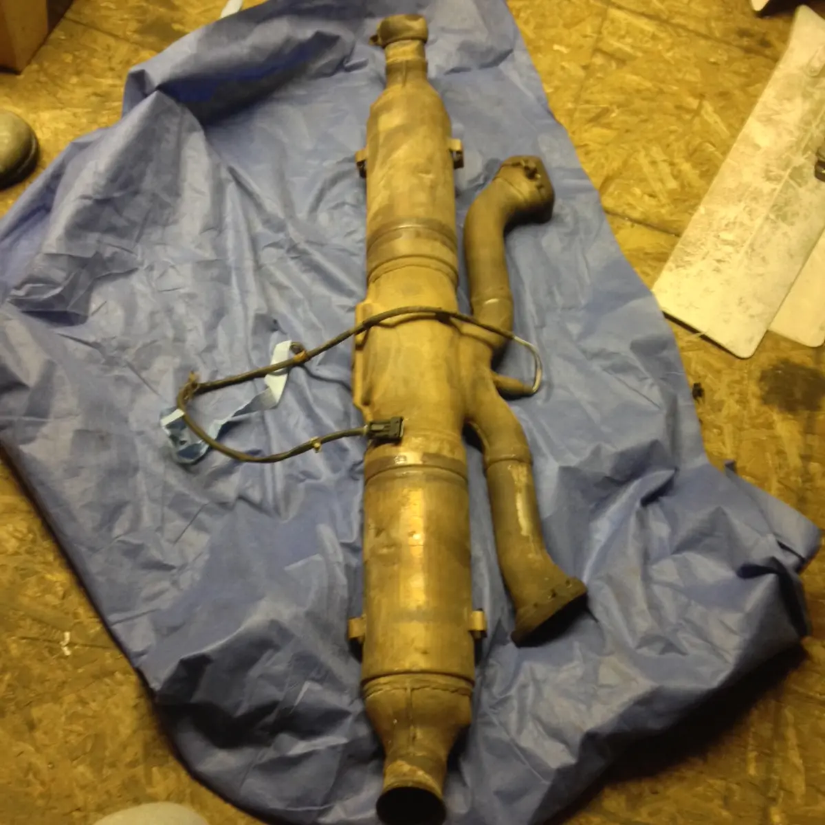 Porsche 993 Catalytic Converter 993 Bischoff Catalytic Converter 02/93 - 993.113.213.15 1