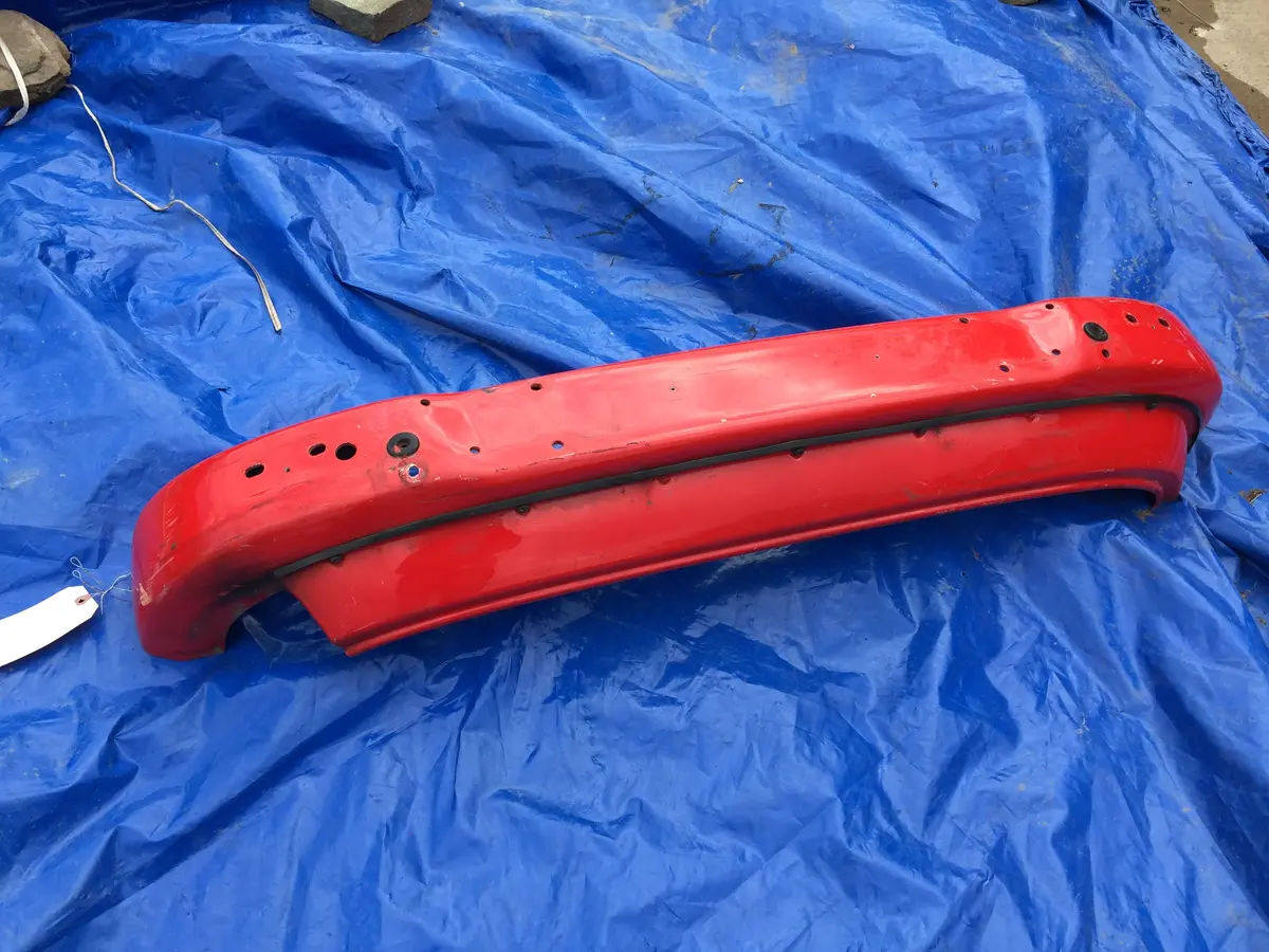 911 Rear Bumper With Rear Valence  Valence Red Perfect - 930.505.112.01 1