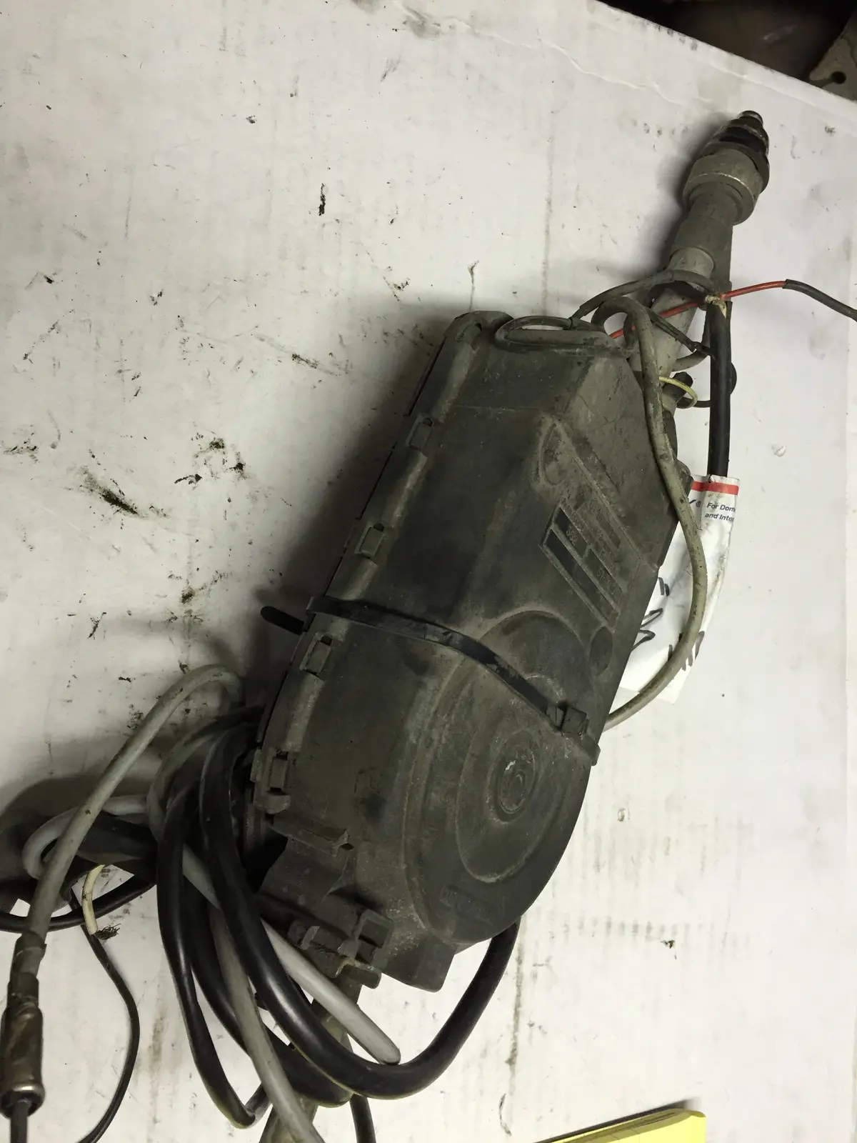 911 Hirschmann Factory Power Antenna - Model 362 - Has Locking Nuts And Antenna Lead 1