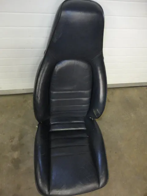911 Seat Left Driver Power 4 Way And 2 Way Navy Blue - 1