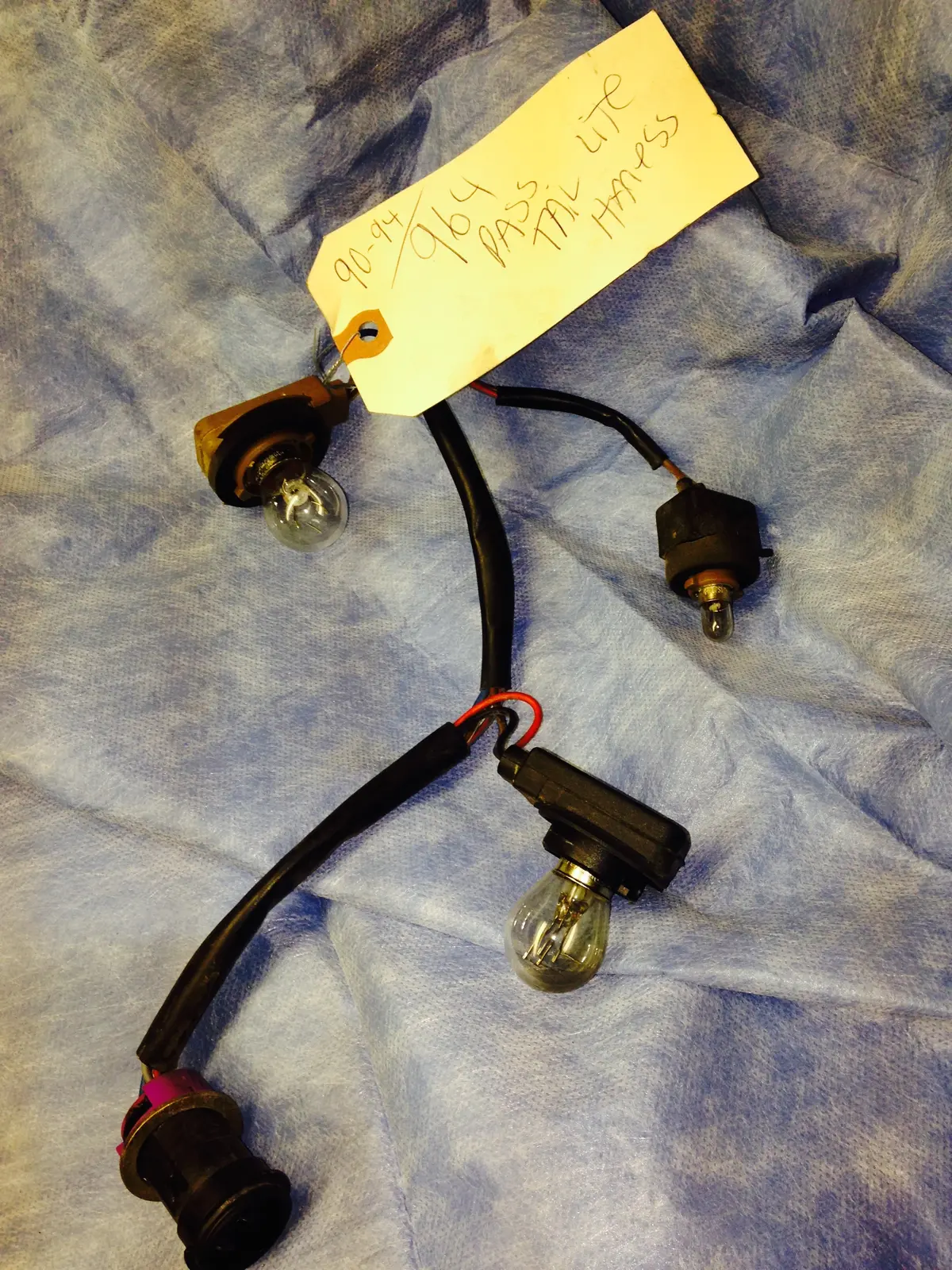 964 Tail Light Harness Right Passenger 1990-94 1
