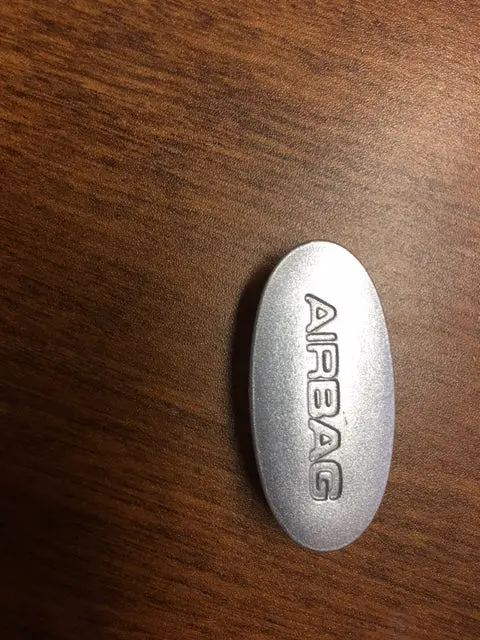 Boxster 996 Air Bag Cap Screw Silver 996.555.623.00 - 996.555.623.00/01/02 1