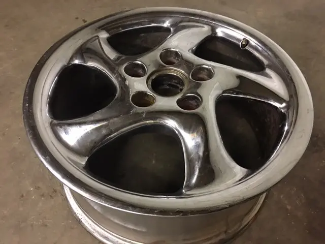 993 Wheel Turbo Twist Solid Spoke Chrome 18X8j Et52 Non Original Additional Shipping Charges Apply - 993.362.136.01 1