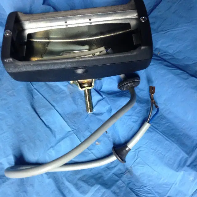 911 Fog Light Housing No Lens With Wiring Cable
Black Bosch Le1203l  New - 911.631.203.00 1