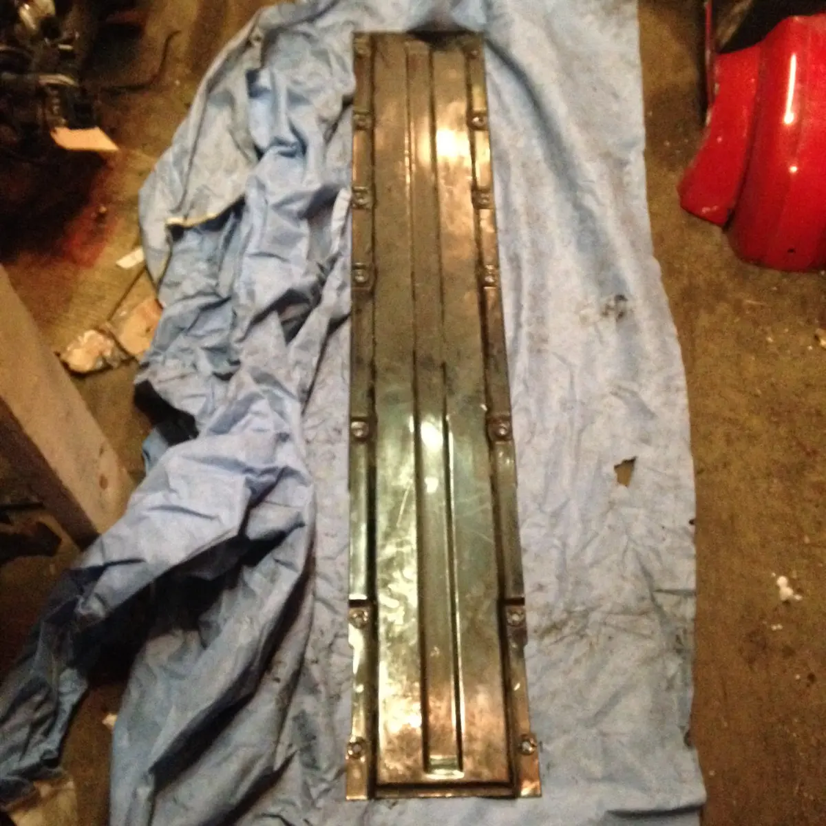 993 Tunnel Cover For Undercar Transmission Shift Area - 993.504.043.00 1