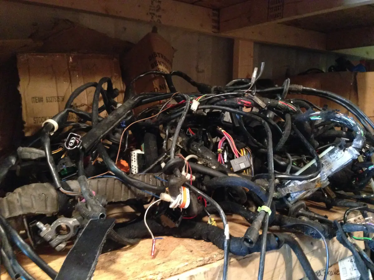 993 Wiring Harness Cabriolet 1997 Complete  Harness With Fuse Box 6 Speed - 1