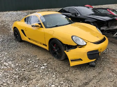 987 Cayman Door Right Yellow Mirror Not Included Oversize Shipping Applies 2006 - 997.531.012.02 1