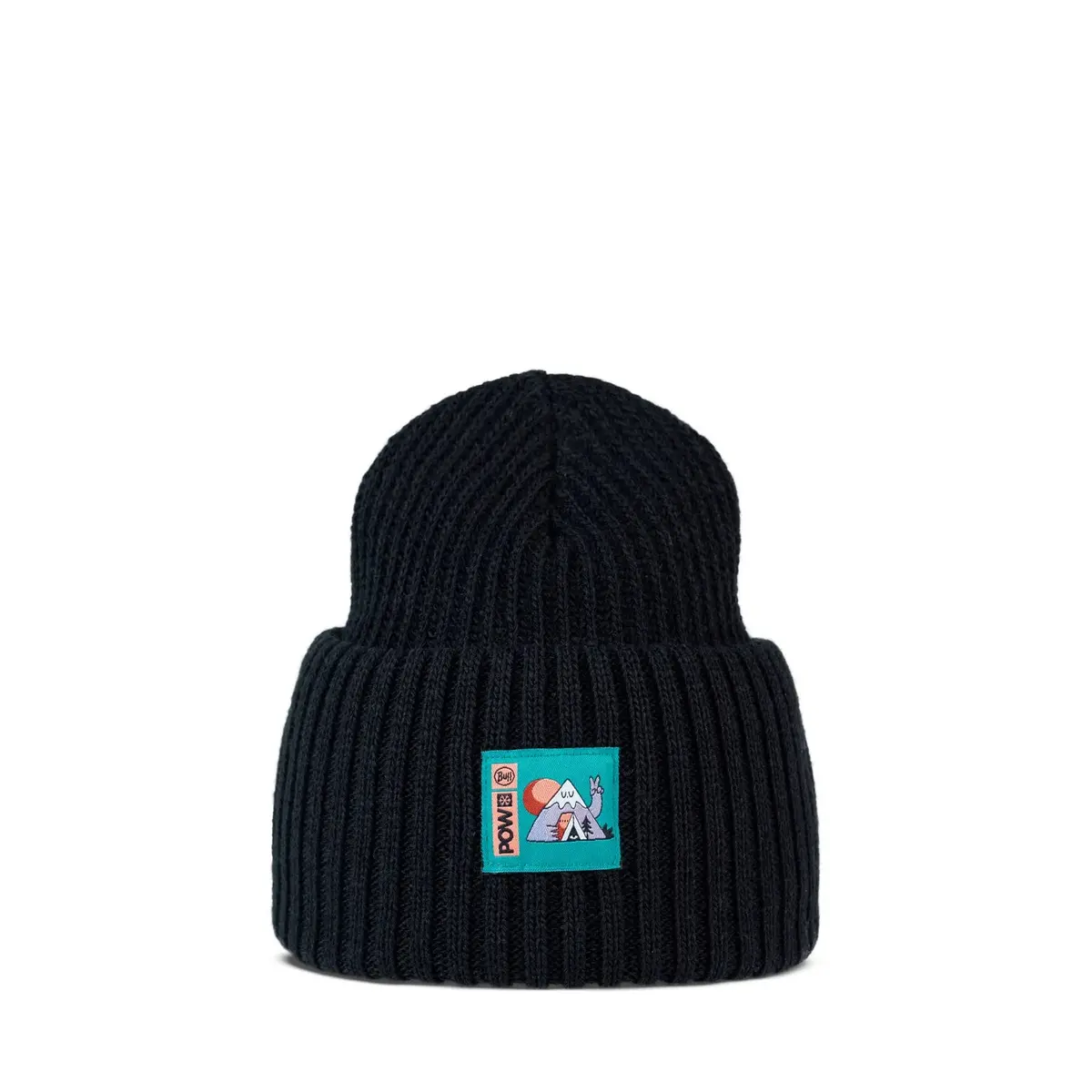 Knitted Beanie - Pow Rutger Black By Turbo Bambi - Past Season 1