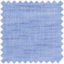Made-To-Measure Shirt In Blue Linen 1