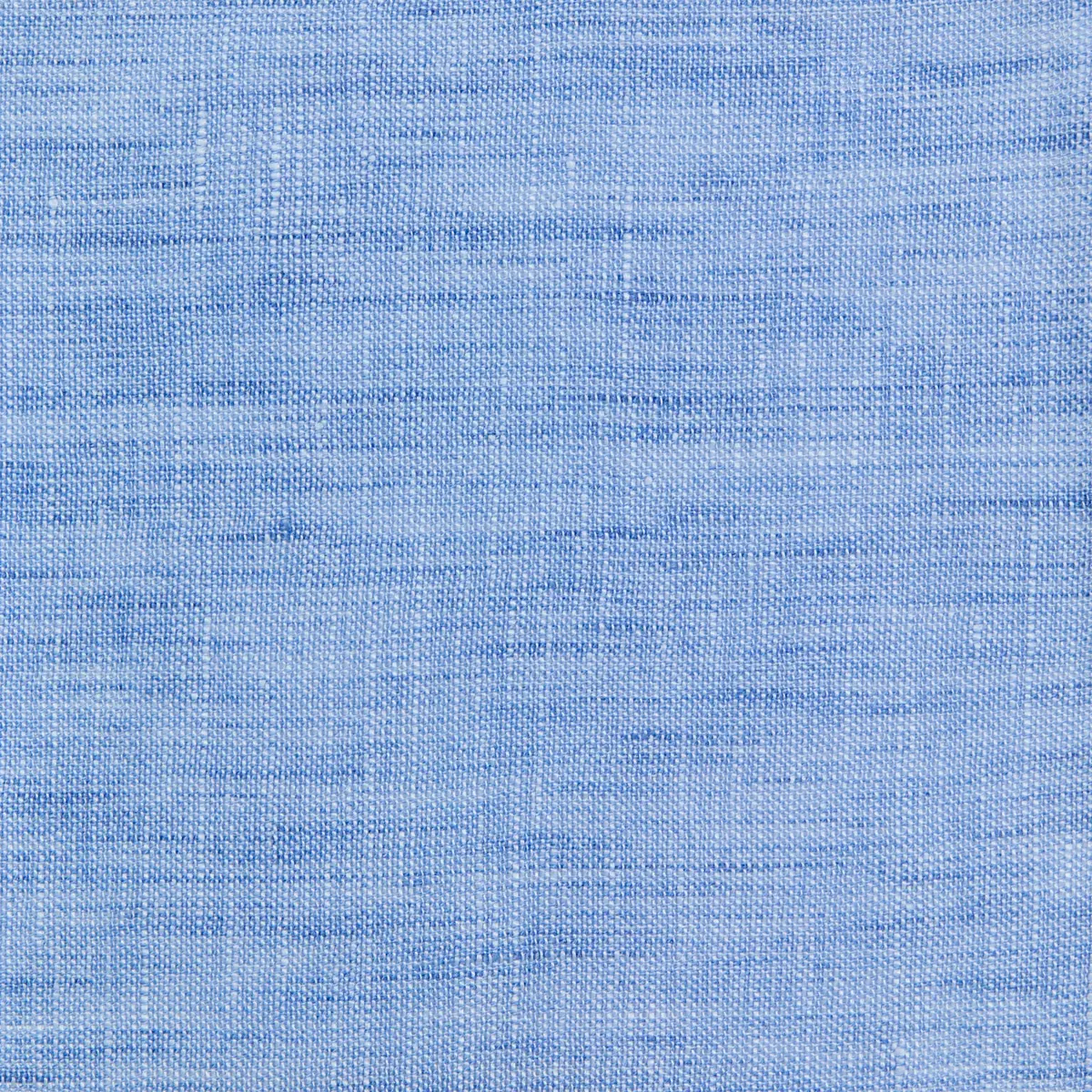 Made-To-Measure Shirt In Blue Linen 2