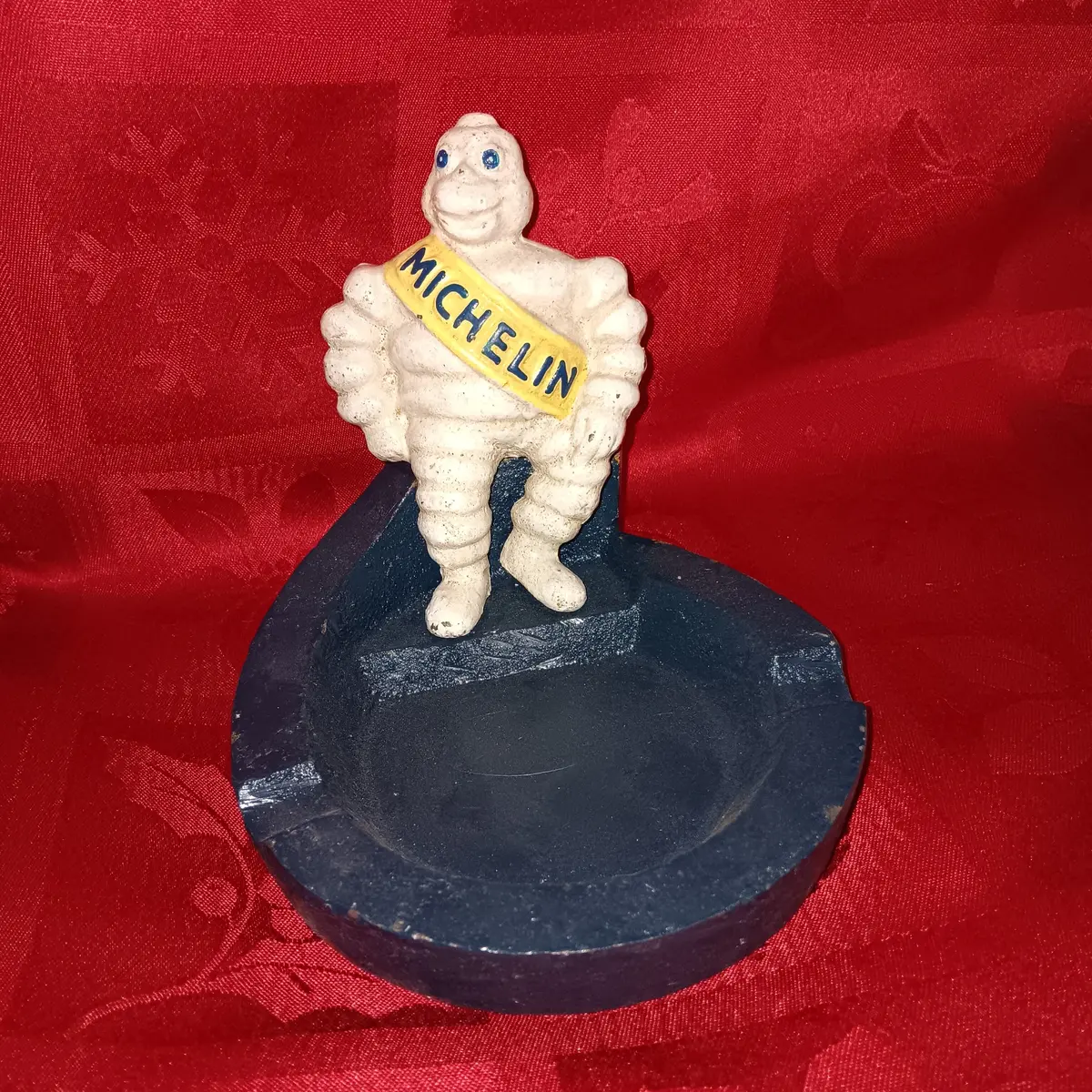 Michelin Ashtray - Cast Iron Ashtray  Michelin Man 1