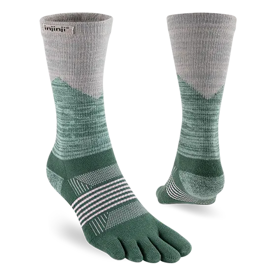 Trail Midweight Crew Toe Socks (Women's) 1