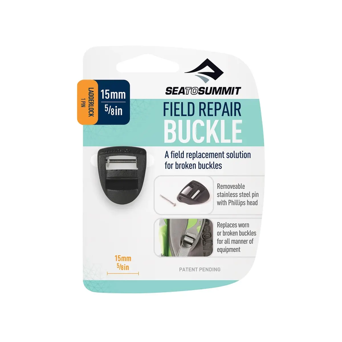 Ladder Lock Field Repair Buckle - 5/8In | 15Mm - Past Season 1