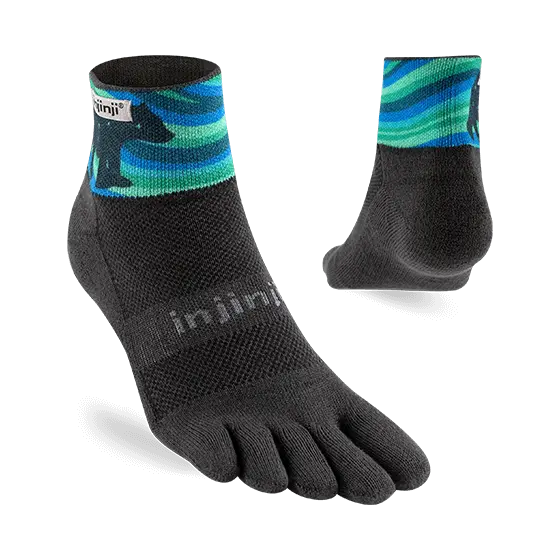 Artisitic Mini Crew Toe Socks (Men's) 1