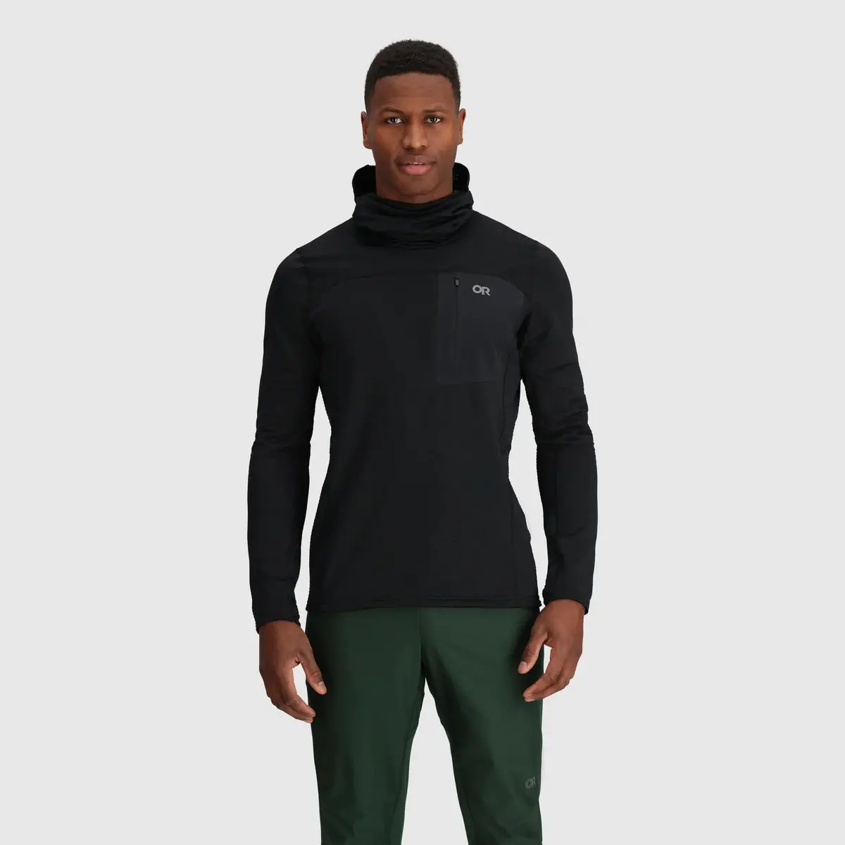 Vigor Grid Fleece Pullover Hoodie (Men's) - 300502 1