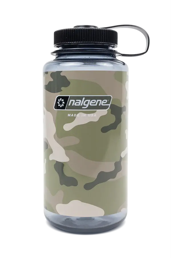32Oz Wide Mouth Camo Print Bottles 1
