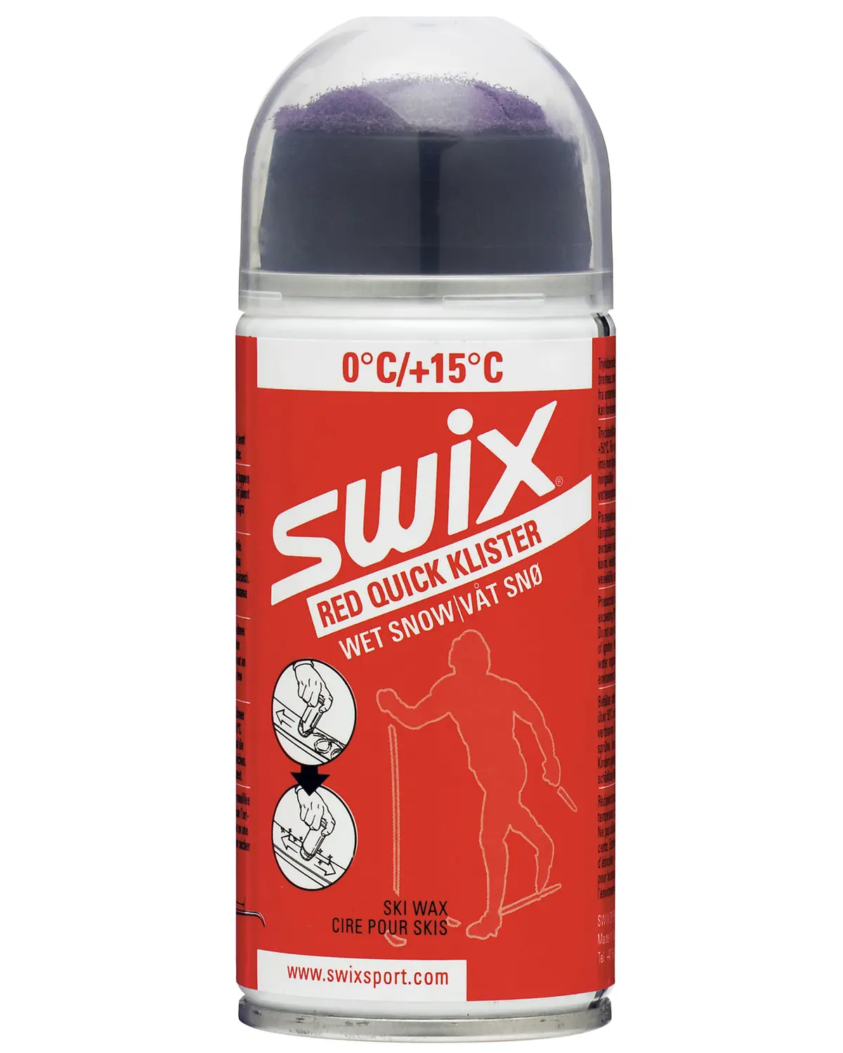 Klister Red Quick Wax (0C / +15C) - 100Ml - K0070100s - Past Season 1