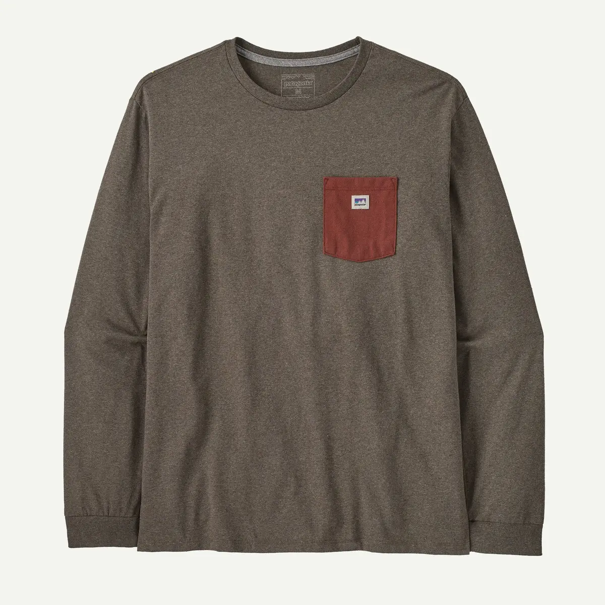 Long-Sleeved Shop Sticker Pocket Responsibili-Tee (Men's) - 37836 - Past Season 1