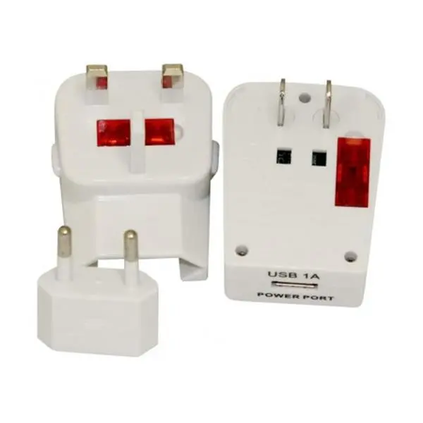 Universal Travel Adapter With Usb 1