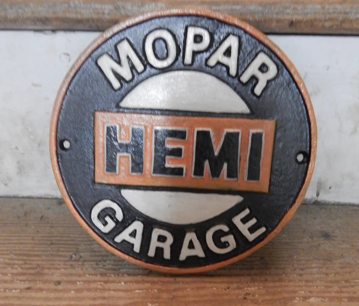 Cast Iron Sign - Hemi 1