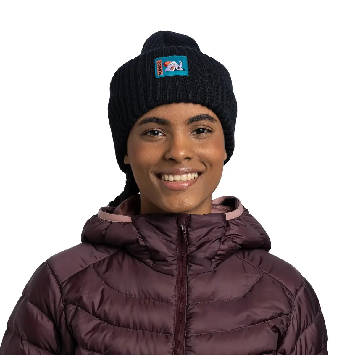 Knitted Beanie - Pow Rutger Black By Turbo Bambi - Past Season 2