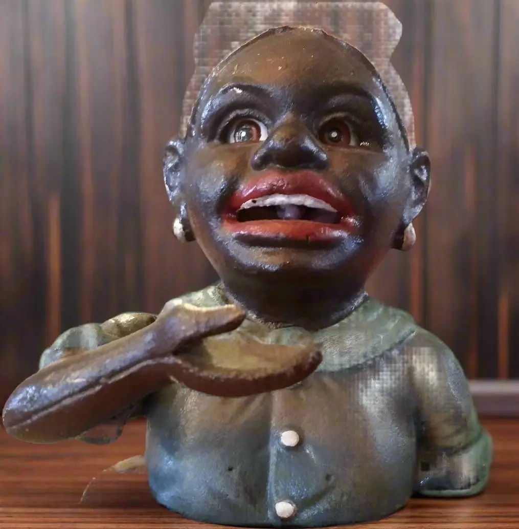 Cast Iron Mechanical Bank - Maid 1