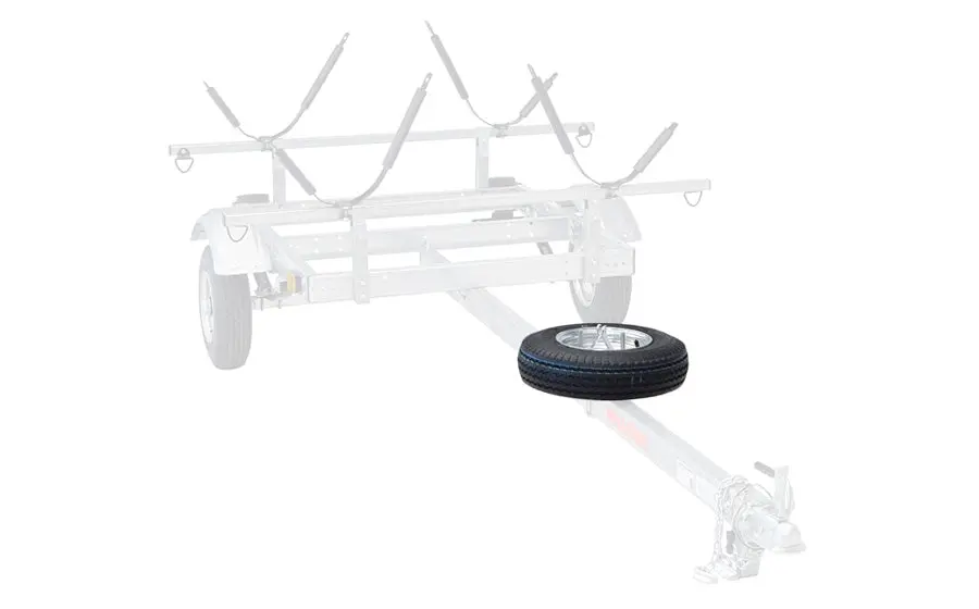 Spare Tire For Ecolight™ And Xtralight™ Trailer - 8" - Includes Lockable Attachment 2