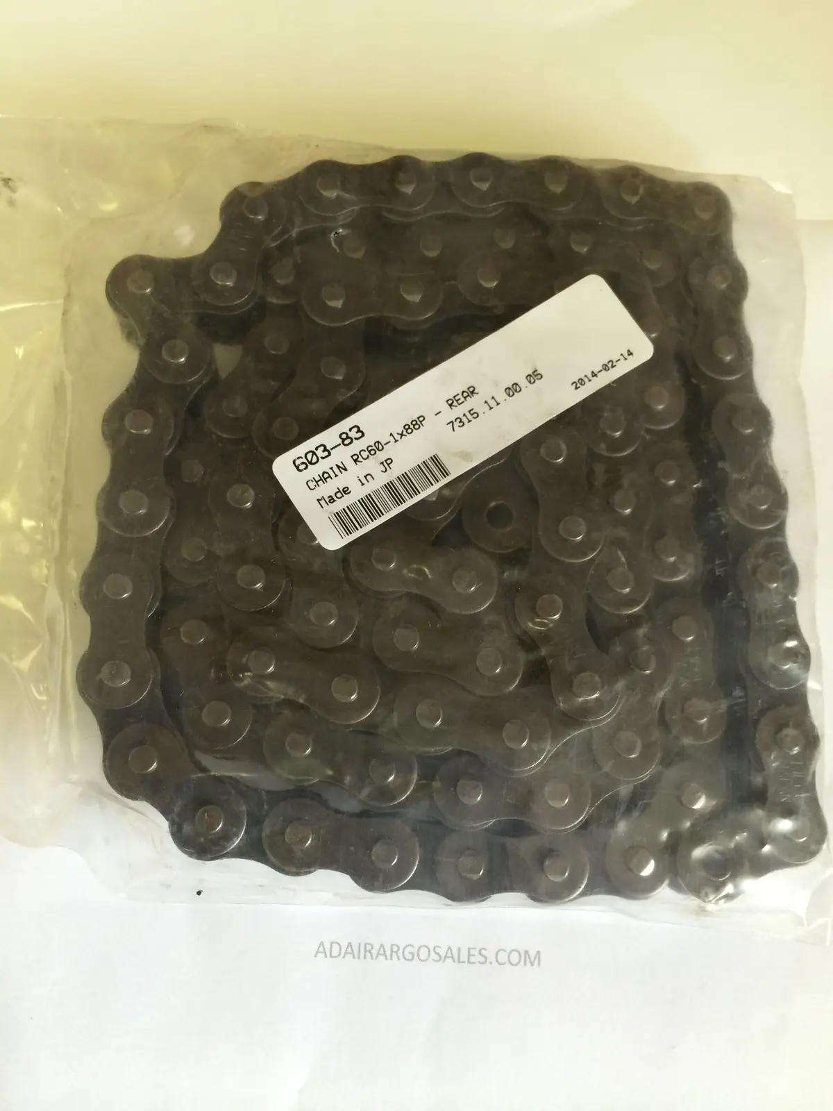Chain Rc60-1X88p - Rear ( 603-83 ) 1