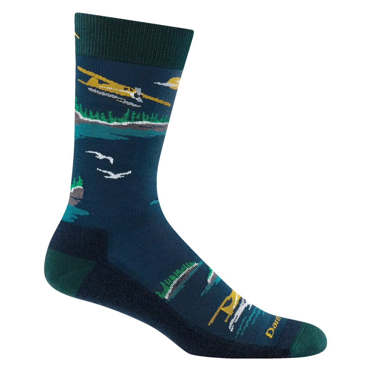 Float Boat Crew Lightweight Lifestyle Sock With Cushion (Men's) - D6120m 1
