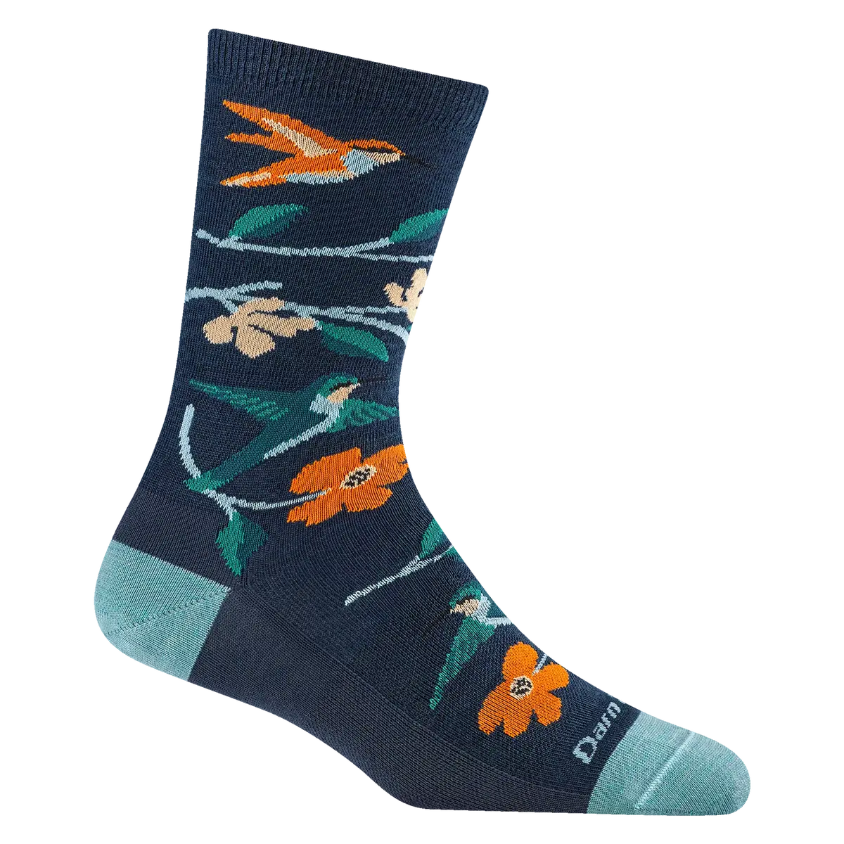 Birds Of A Feather Crew Lightweight Lifestyle Sock (Women's) - D6121w 1