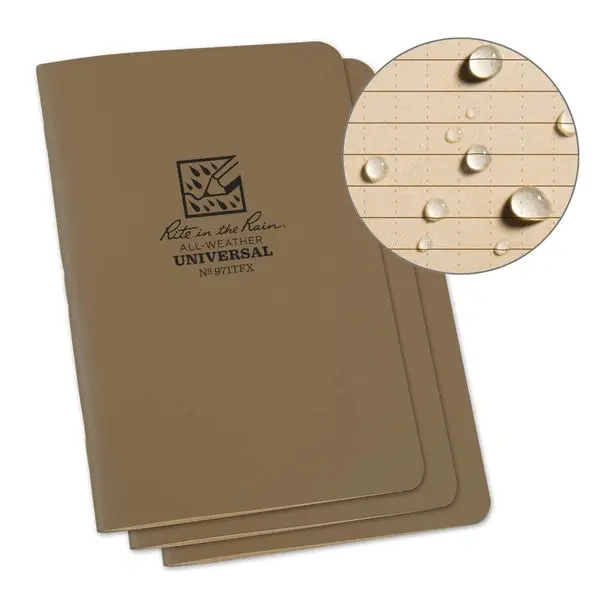 Stapled Notebook, 3-Pack 1